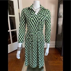 Merona Retro Graphic Print Dress